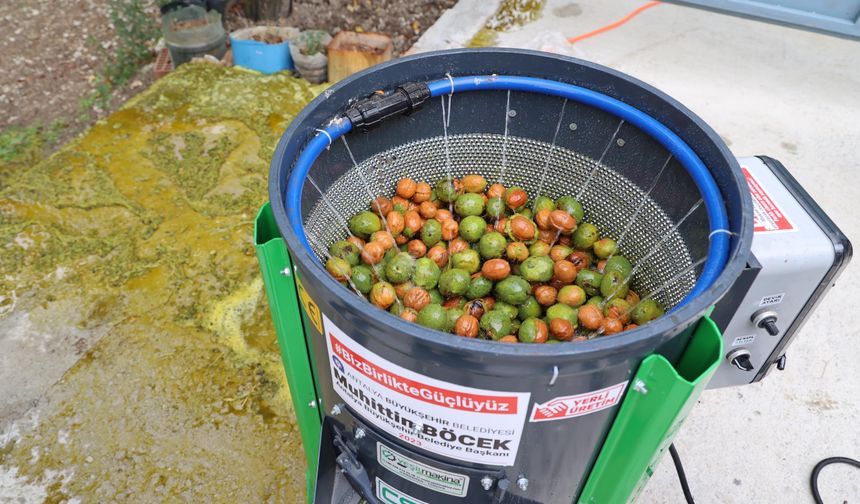 Büyükşehir'den üreticiye ekipman desteği