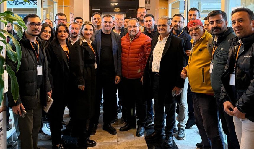 EMO Antalya Şubesi'nde Tat güven tazeledi