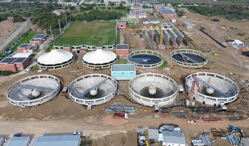 Lara Atıksu Arıtma Tesisi kapasitesi iki katına çıkacak