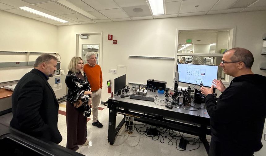 Rektör Özkan, Stanford Üniversitesi'ni ziyaret etti