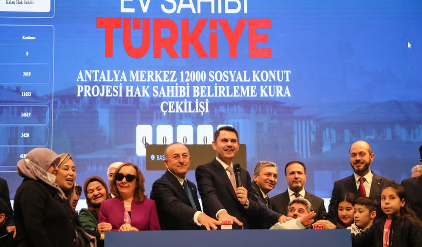 Bakan Kurum: Sosyal Konut projemizin ilk evlerini Mart 2027'de teslim edeceğiz