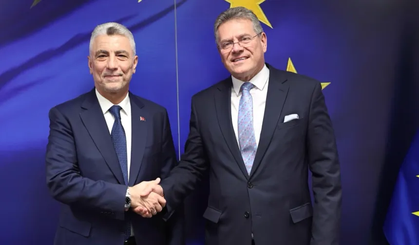 Bakan Bolat Brüksel'de AB yetkilileriyle Türkiye-AB ticaretini görüştü