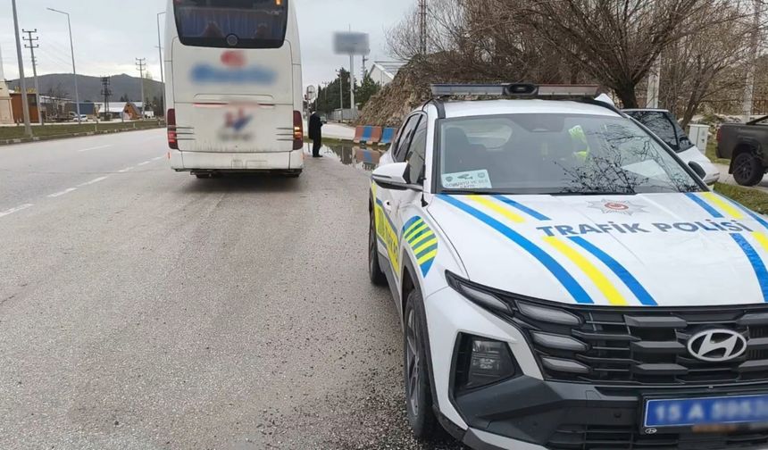 10 ölümlü kazadaki firmaya ait bir başka otobüse, aşırı hız cezası