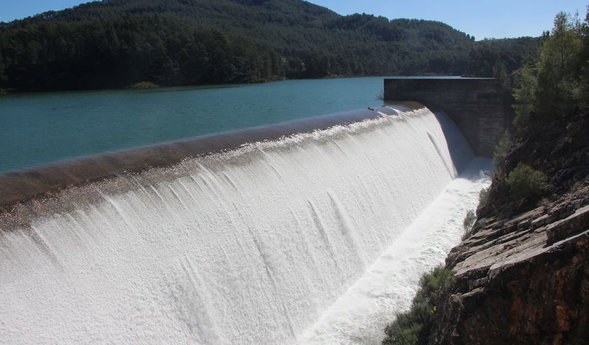 Alakır Barajı doldu