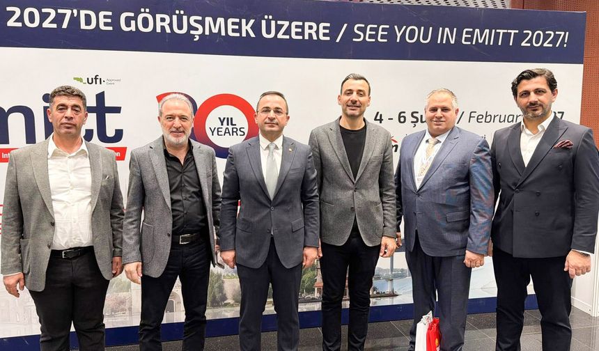 'EMITT'te Manavgat- Side tanıtımı için görüşmeler yaptık'