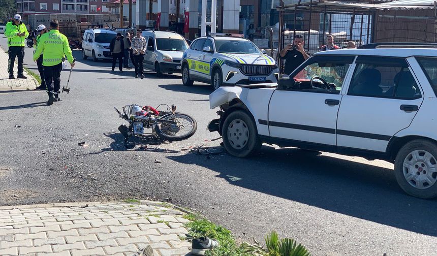 Gazipaşa kaza: 1 yaralı