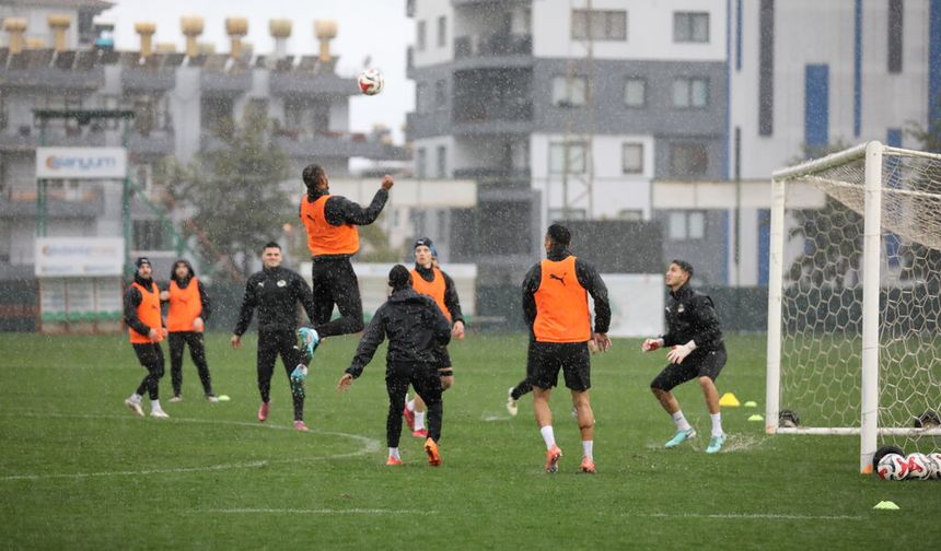 Alanyaspor, Konyaspor maçının hazırlıklarını tamamladı