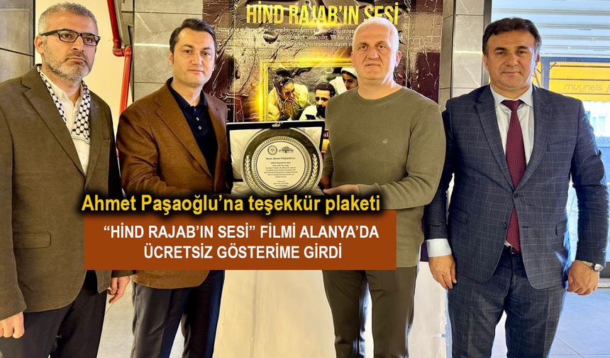 Alanya'da Gazze'nin çığlığı öğrencilerle buluştu