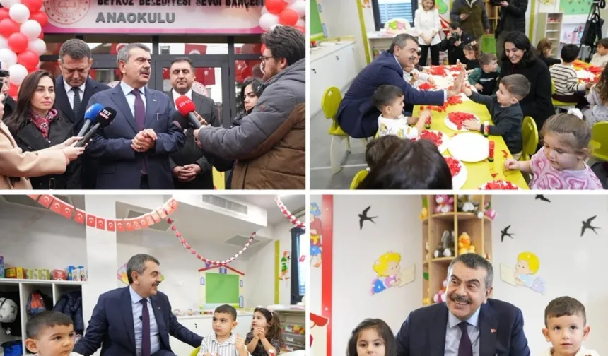 Bakan Tekin'den Beykoz'da okul ziyaretleri