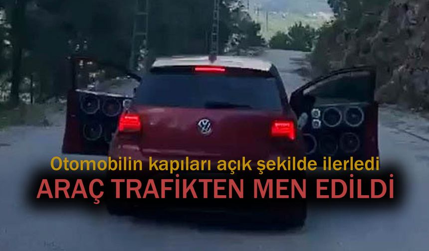 Alanya'da 15 yaşındaki sürücüsüne 60 bin lira ceza