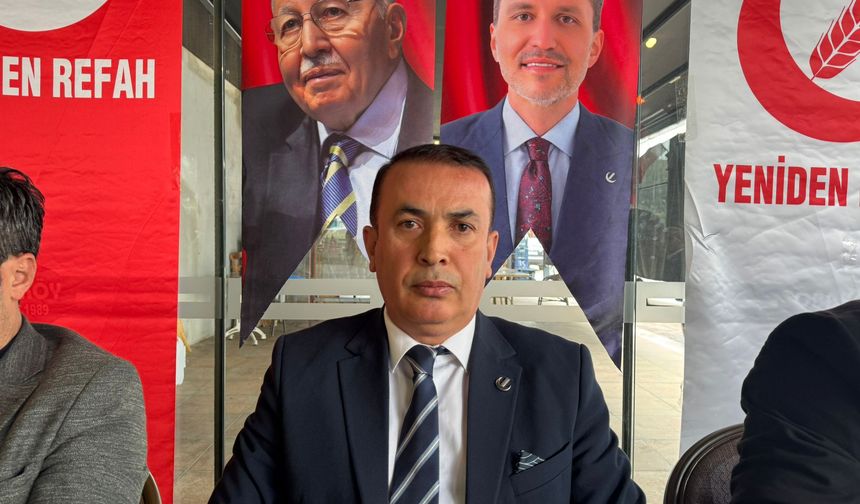 Yeniden Refah Partisi Alanya basın mensuplarıyla buluştu