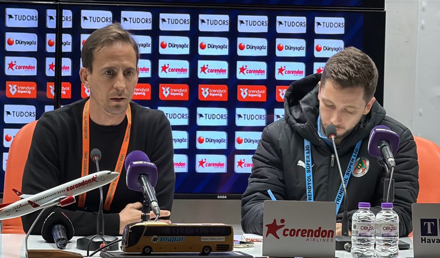 Alanya'da oynanan maçtan sonra çarpıcı açıklamalar