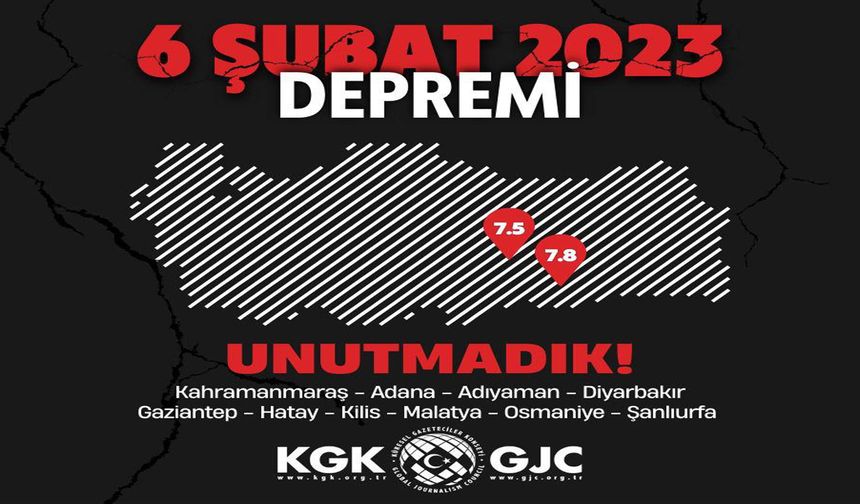 KGK, depremin yıldönümünde Hatay’da