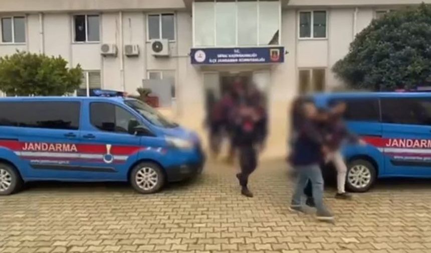 Antalya'da keçi hırsızları yakalandı