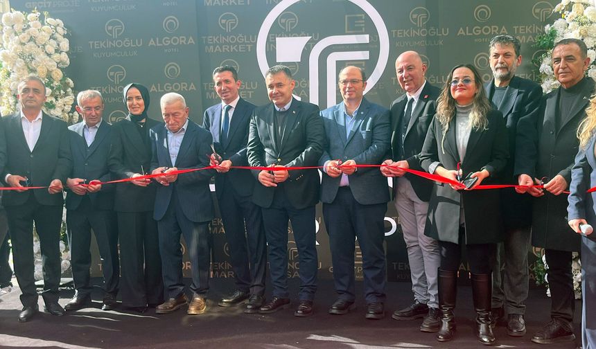 Tekinoğlu Kuyumculuk yeni mağazasında görkemli açılış