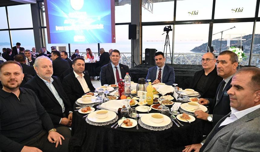 Alanya'da esnaflar ramazan sofrasında buluştu