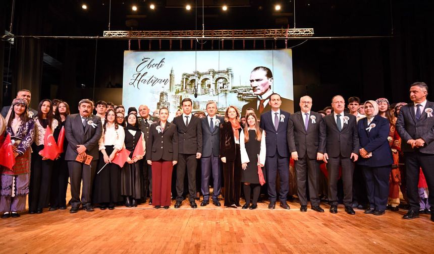 Atatürk'ün Antalya'ya gelişinin 96'ncı yılı kutlandı