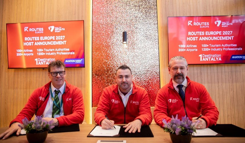Antalya, Routes Europe 2027'ye ev sahipliği yapacak