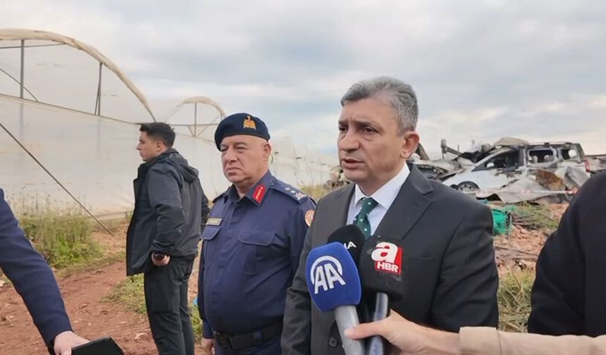 Antalya'da konteynerde yangın: 3 gözaltı