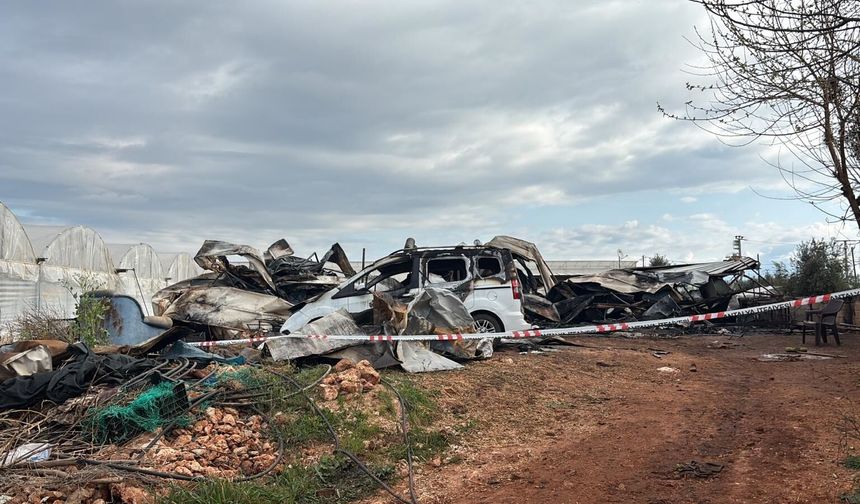 Antalya'da konteynerde yangın; 5'i çocuk 6 ölü