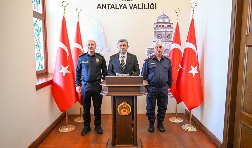 Antalya'da şubatta meydana gelen 8 bin 92 asayiş olayının yüzde 99,2'si aydınlatıldı