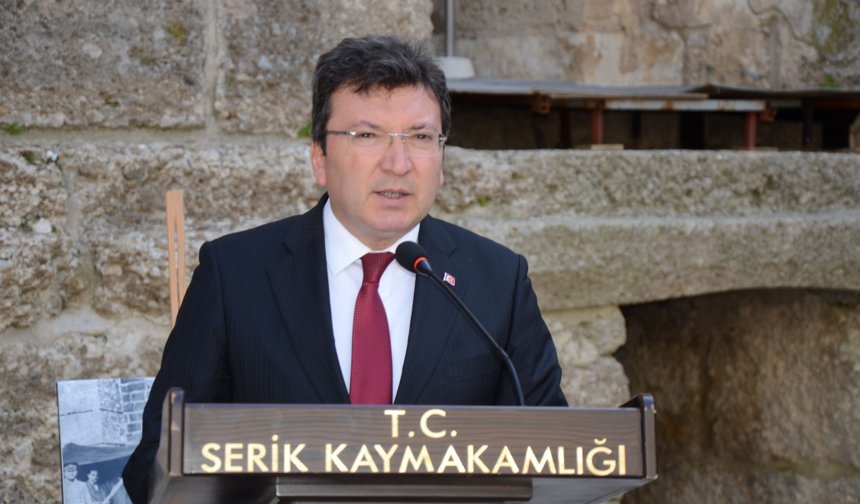 Atatürk'ün Serik'e gelişi kutlandı