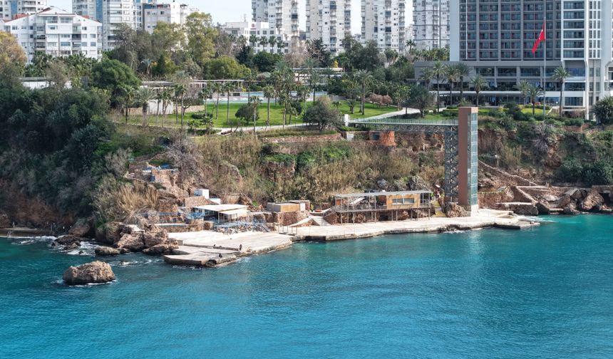 Falezlerde 26 noktada kaçak yapı tespit edildi