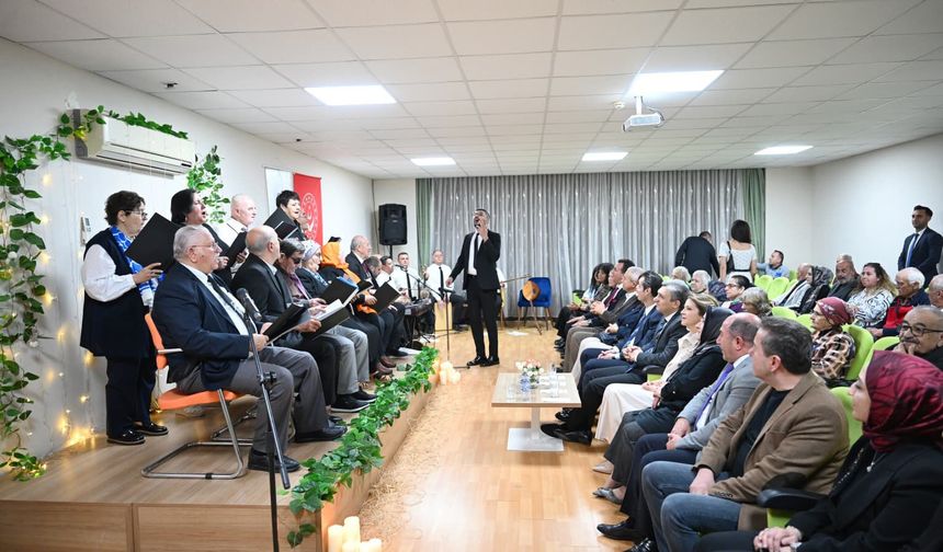 Vali Şahin, Alanya Huzurevi sakinleriyle bir araya geldi