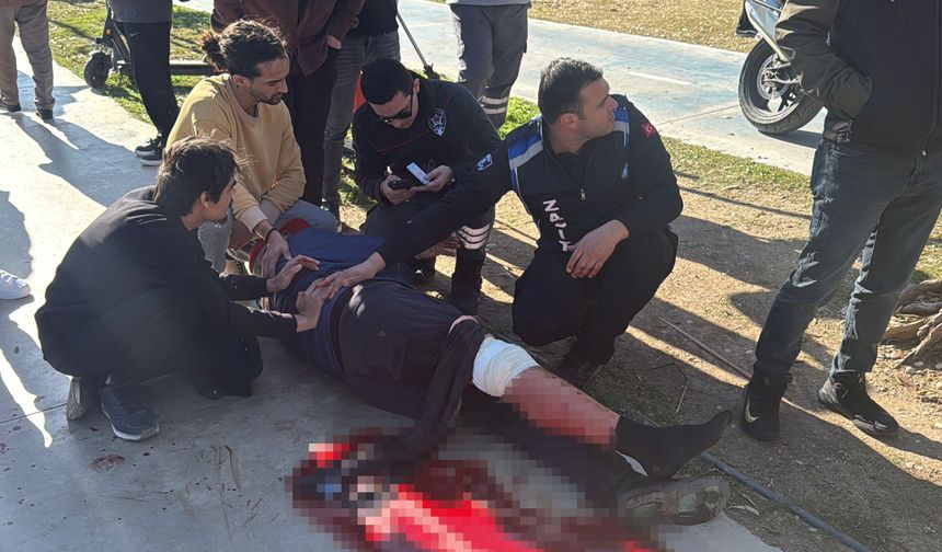 Selamlarını almadığı gerekçesiyle bacağından bıçakladılar