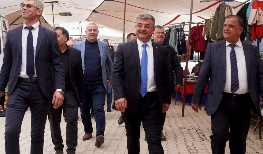 AESOB başkan adayı Alkan, seçim startını baba ocağında verdi