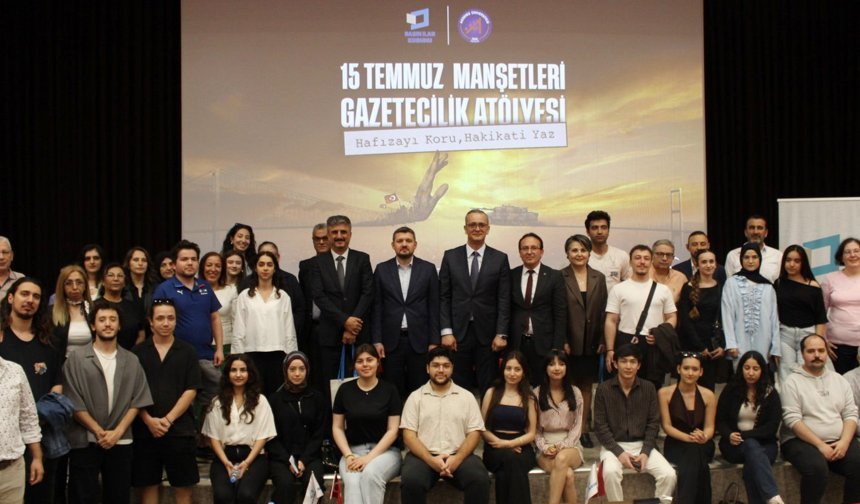 Akdeniz Üniversitesi, 15 Temmuz Manşetleri Gazetecilik Atölyesi'nin ilk ev sahibi oldu