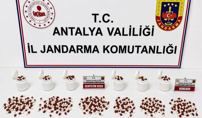 Alanya jandarmadan 2 farklı operasyon