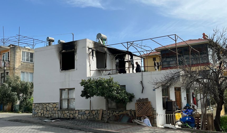 Gazipaşa'da ev yandı: 2 çocuk hastanelik oldu
