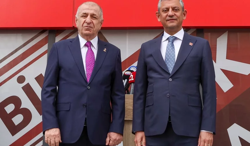 Özgür Özel, Ümit Özdağ ile görüştü... 'Ara seçim yapılsın' çağrısı yinelendi