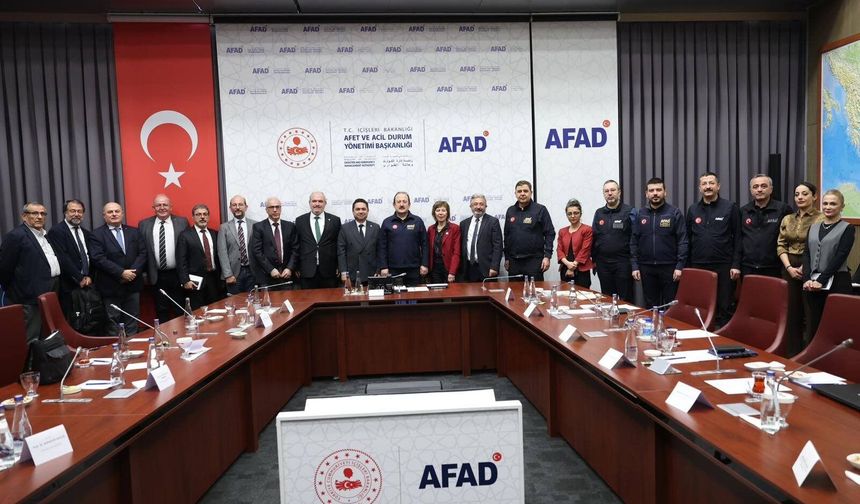 ALKÜ Rektörü Türkdoğan, YÖK ve AFAD’da önemli temaslarda bulundu