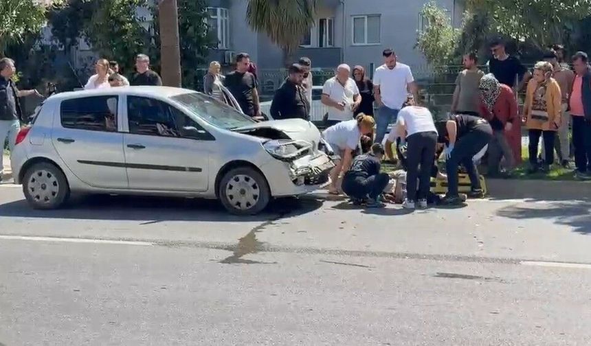 Alanya Çevreyolu’nda korkunç kaza: Yaşlı kadın ağır yaralandı