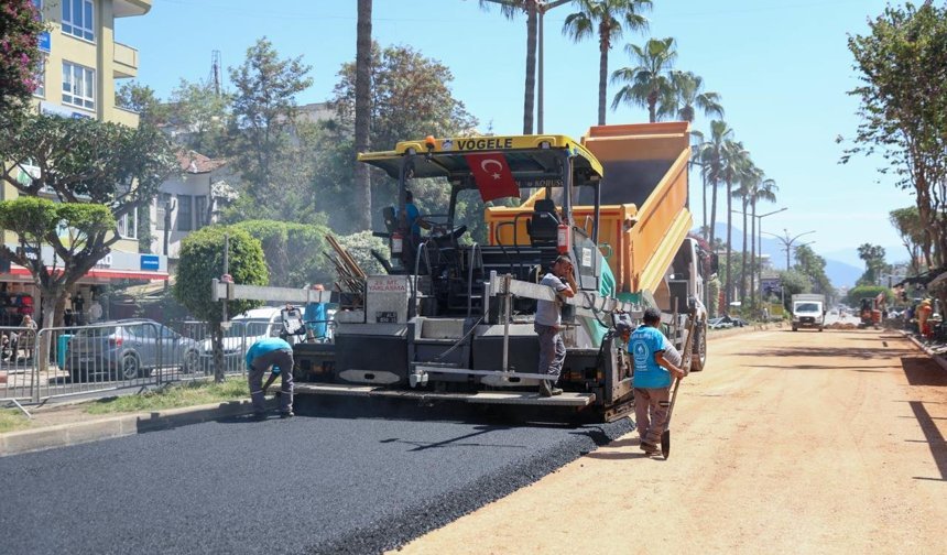 Alanya’da o cadde 3 Mayıs itibariyle açılıyor