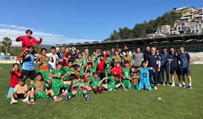 Corendon Alanyaspor U13, Antalyaspor’u 3-1 yendi