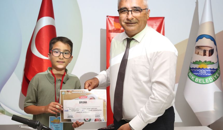 Serik'te mangala heyecanı