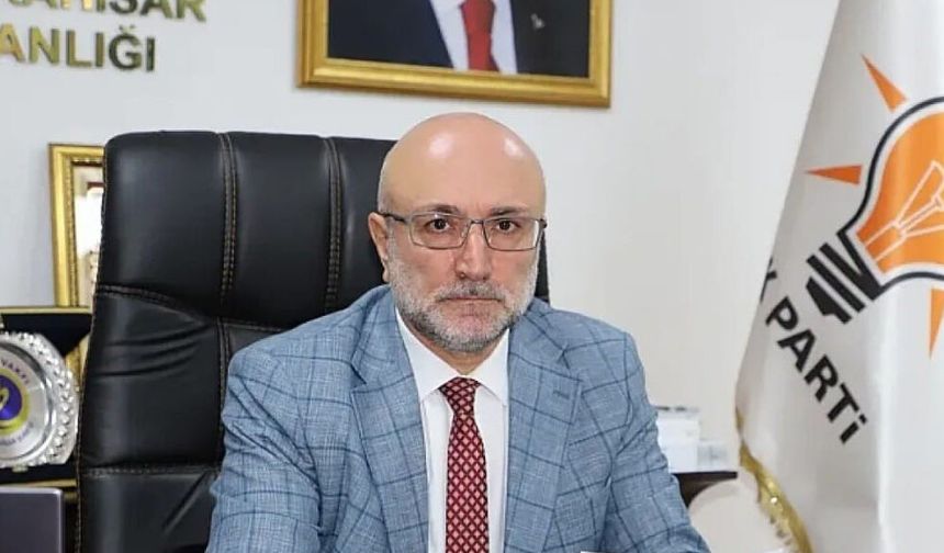 AK Parti İl Başkanı Şahin görevinden ayrıldı