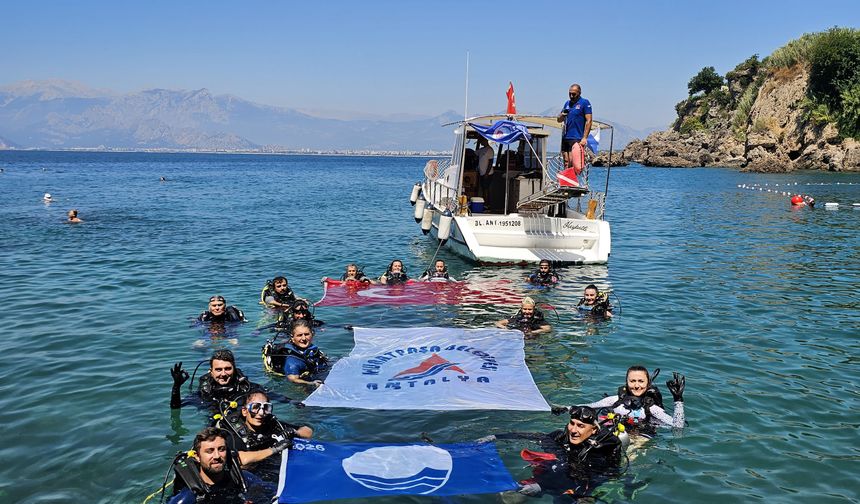 Deniz dibi temizliğinde bu kez rota Erenkuş Plajı