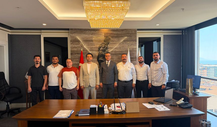 Alanya Hataylılar Derneği’nden Başsavcı Abdullah Sert’e hayırlı olsun ziyareti