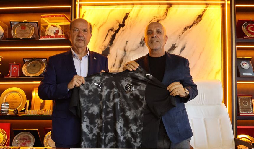 Ersin Tatar, Alanyaspor Başkanı Hasan Çavuşoğlu’na taziye ziyaretinde bulundu