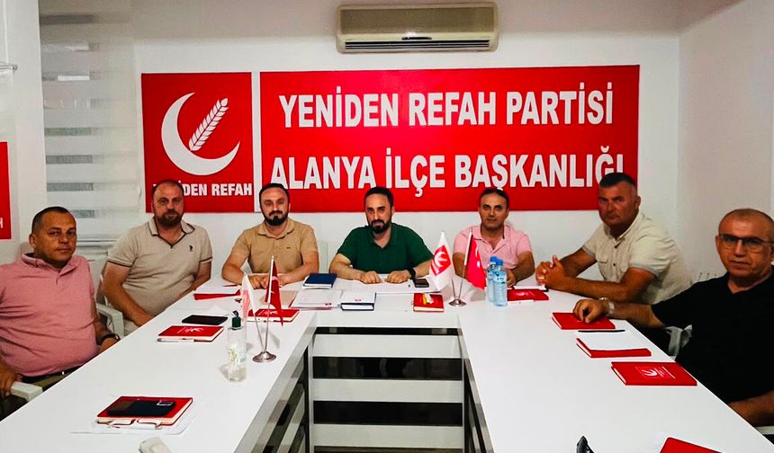 Yeniden Refah Partisi Alanya’dan güçlü saha mesajı: “Alanya’yı Dinliyoruz” başlıyor
