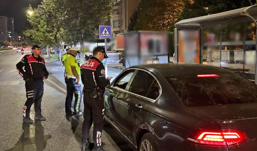 Afyonkarahisar'da trafik denetimi: 92 araca 1,6 milyon TL ceza