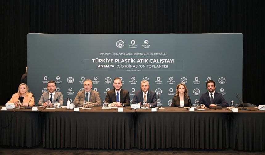 Antalya'da plastik atıklara karşı ortak akıl buluşması