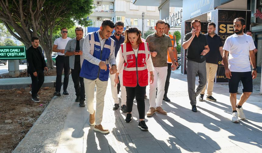 Başkan Vekili Özdemir çalışmaları yerinde inceledi