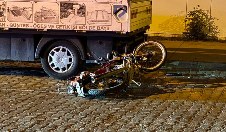 Gazipaşa'da otomobille çarpışan motosikletli yaralandı