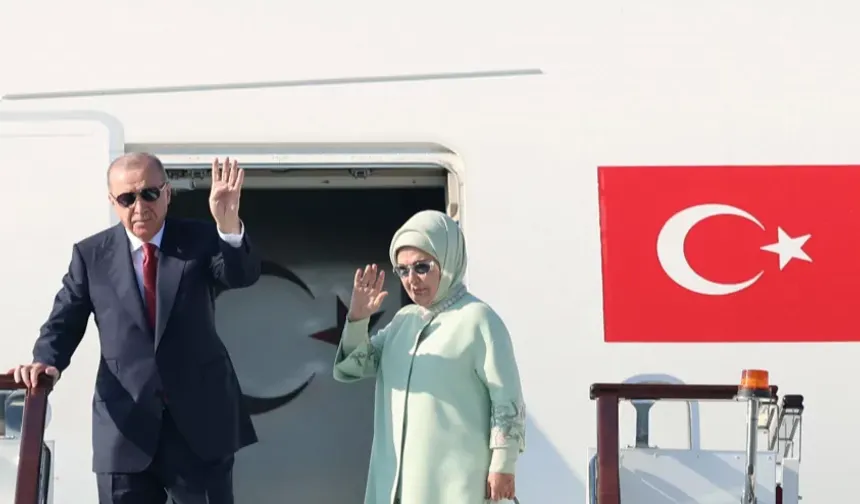 Cumhurbaşkanı Erdoğan Kırgızistan'da