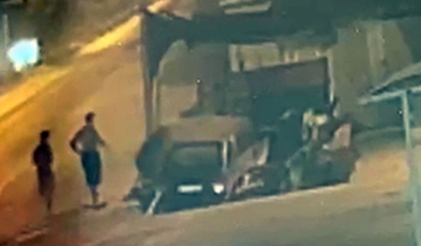 İş yerine giren otomobil çekiciyle götürüldü, dükkan sahibi sabah fark etti